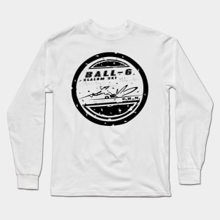 Slalom Ski - Ball 6 GR8DZINE Long Sleeve T-Shirt